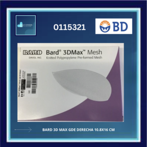 BARD 3D MAX GDE DERECHA 10.8X16 CM  0115321 C/1